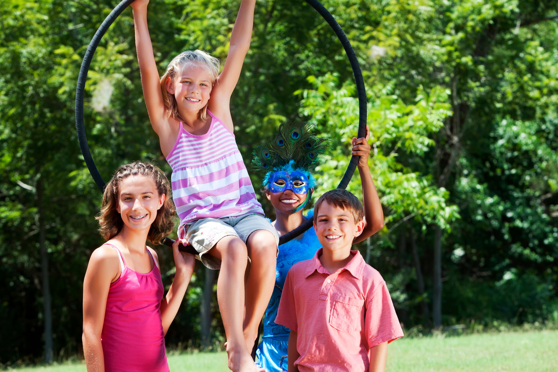 Children: circus camp