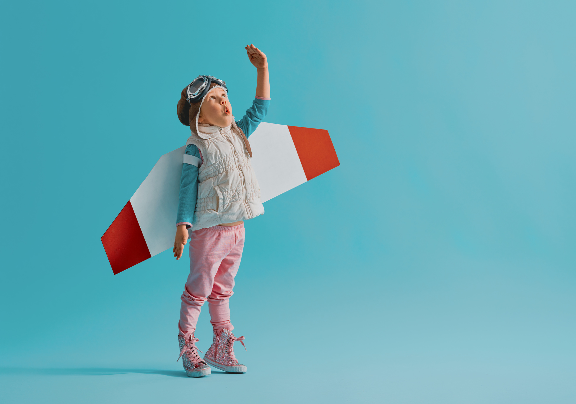 Girl in an Astronaut Costume